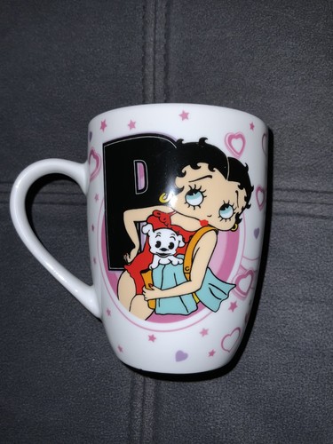 White betty boop china - betty, mug