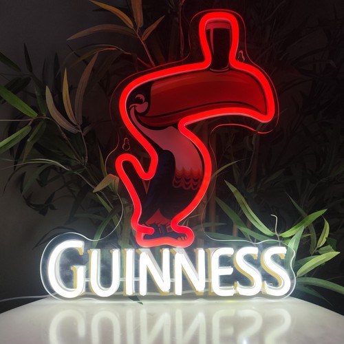 Guinness toucan led wall sign - guinness,
