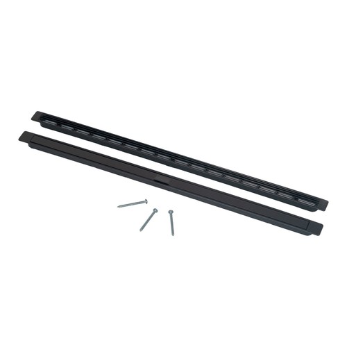 Grey 430mm trickle vent flush - grey,