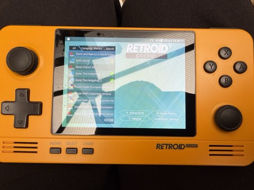 Retroid pocket2 yellow - retroid,