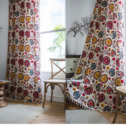 Boho curtain living - boho,