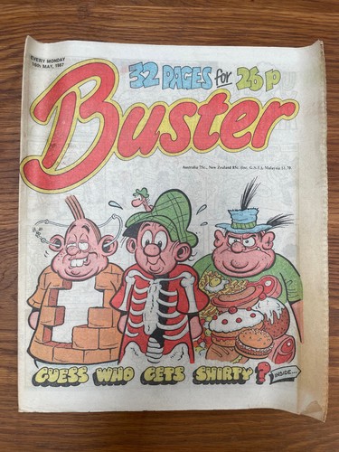 Buster copy 1987 comic - buster,,