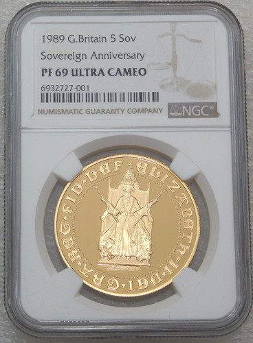 1989 great britain gold - britain, 5