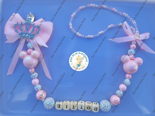 Personalised dummy clip - personalised,