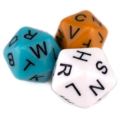 Alphabet letter dice - alphabet,