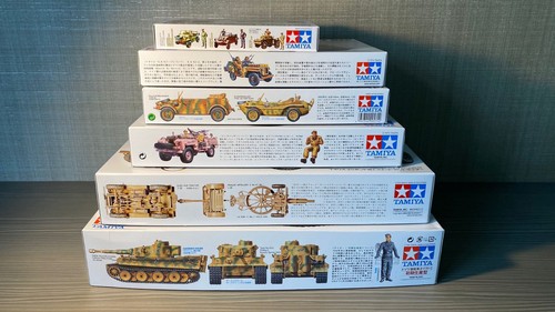 Tamiya bundle scale ww2 - tamiya,
