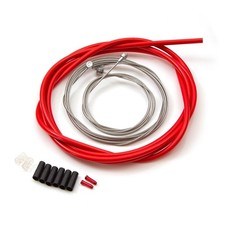 Clarks Brake Cable Kit Stainless Steel Universal for MTB Road Hybrid Bike Red
