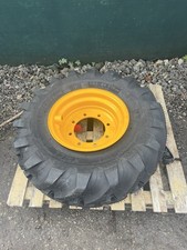 340/80-18 JCB Wheel Rim & Tyre £450+vat Michelin 340 80 18 XMCL 12.5/80-18 12.5