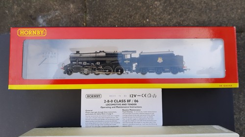 Hornby 0 model steam - 8f,