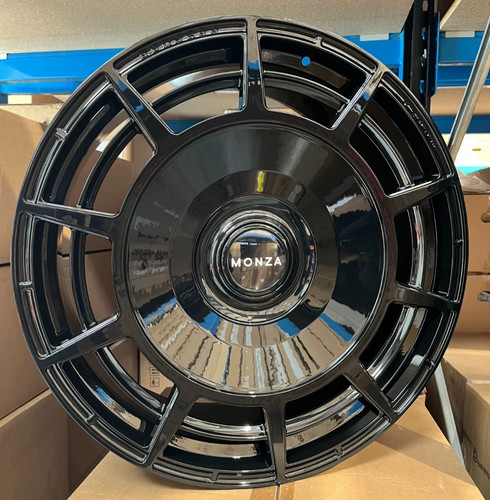 Gloss black monza - black, 23"