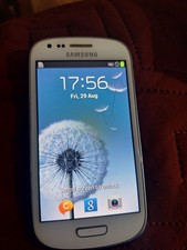 samsung white s3 mini mobile phone