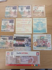 10 MANCHESTER UNITED BIG GAME TICKETS AS LISTED (TREBLE)