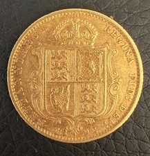 1892 Queen Victoria Gold Half
