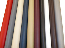 Faux Leather Upholstery Fabric in 12 Colours Fire Retardant Leatherette Vinyl