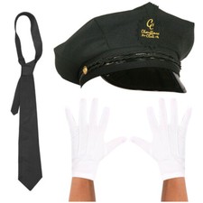 MENS CHAUFFEUR CAP GLOVES AND
