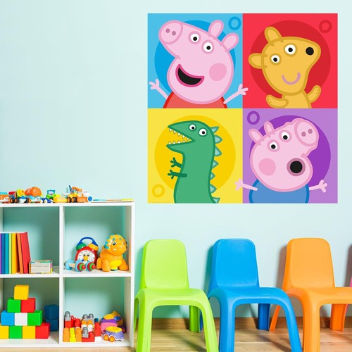 Peppa pig wall - -,