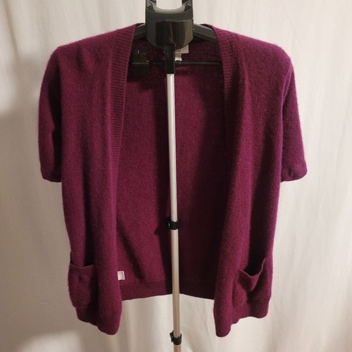 Purple cashmere cardi - cashmere, from