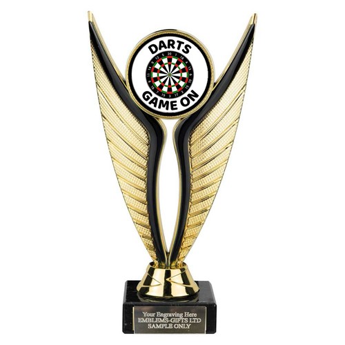 Darts game award 195mm - darts, on