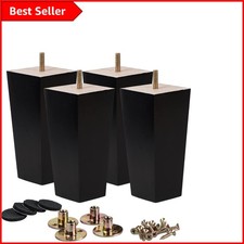 Set of 4 6-Inch Pyramid Design
