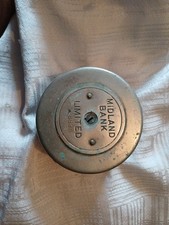 Midland Bank pre decimilasation Money Box no key