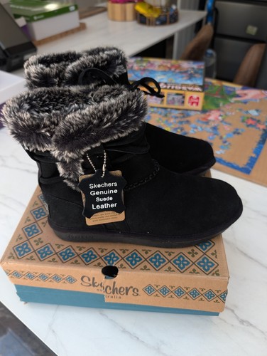 Ladies skechers black ugg - skechers,