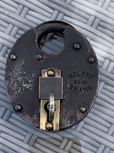 Large antique belfry brand - large, "belfry