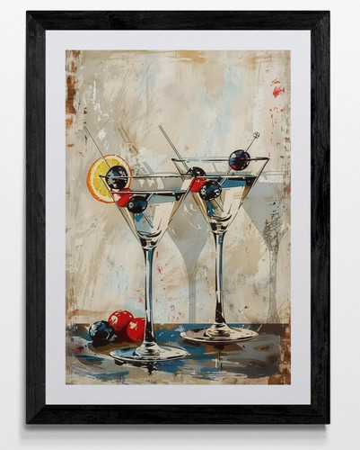 Cocktails drink framed - cocktails,