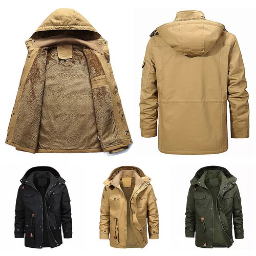 New mens winter thick - new, hooded