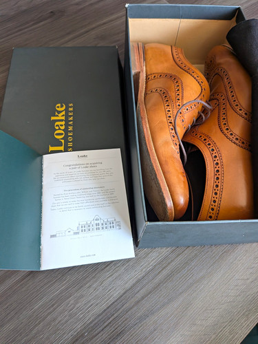 Loake fearnley tan leather - fearnley, t