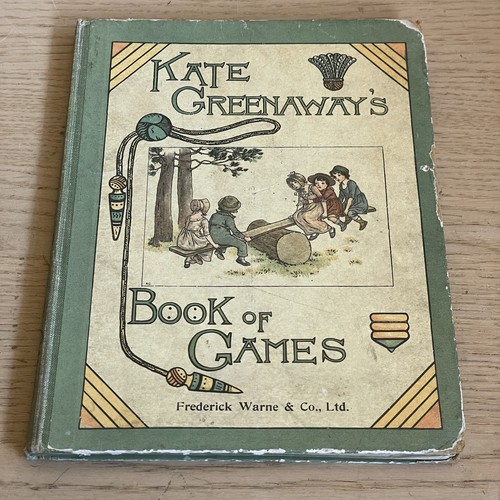 Kate greenaway book - book, games