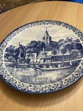 Large delft plate - delft,