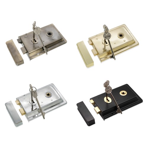 Rim lock traditional - traditional, cast