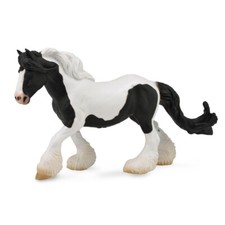CollectA Gypsy Mare - Black & White Piebald