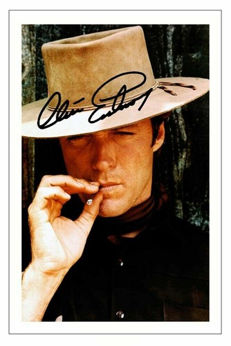 Clint eastwood autograph - clint,