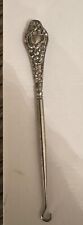 Silver Handled Button Hook ~ Length 18cm ~ Chester Hallmark 1919 ~ Antique
