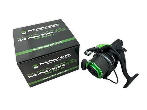 Maver fishing reel black - maver,