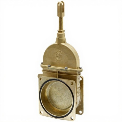 Brass gate valve - valve, slurry