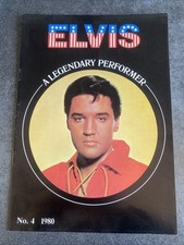 Vintage Elvis A Legendary Performer Magazine  #4 1980 Norway Excellent Condition