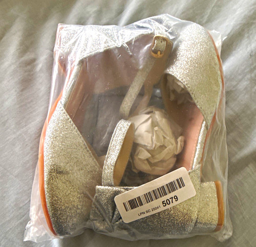 Silver glitter court shoes - court,