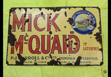 Very Old Original Enamel Mick