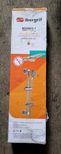 Ibergrif M20903-1 Shower Riser Rail,  Slide Bar with Shower Head.