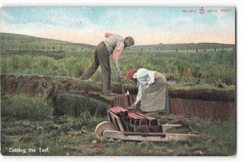 Cutting turf traditional - cutting,