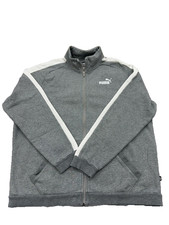 Puma Men's Gray Track Jacket
