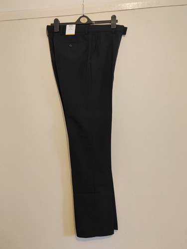 George black formal trousers - black,
