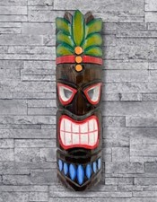 Wall Hanging Tribal Tiki Mask