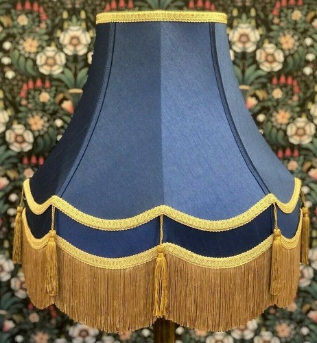 Navy blue lamp shades floor - blue,