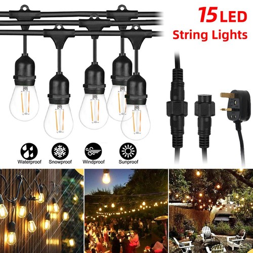 15m heavy duty festoon e27 - 15m,
