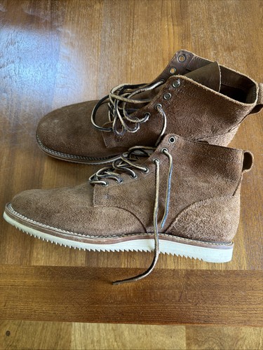Viberg black rough - black, suede