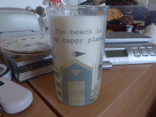 The beach happy place - happy,