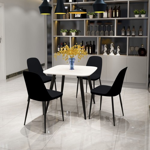 Aspen white square table and - aspen,